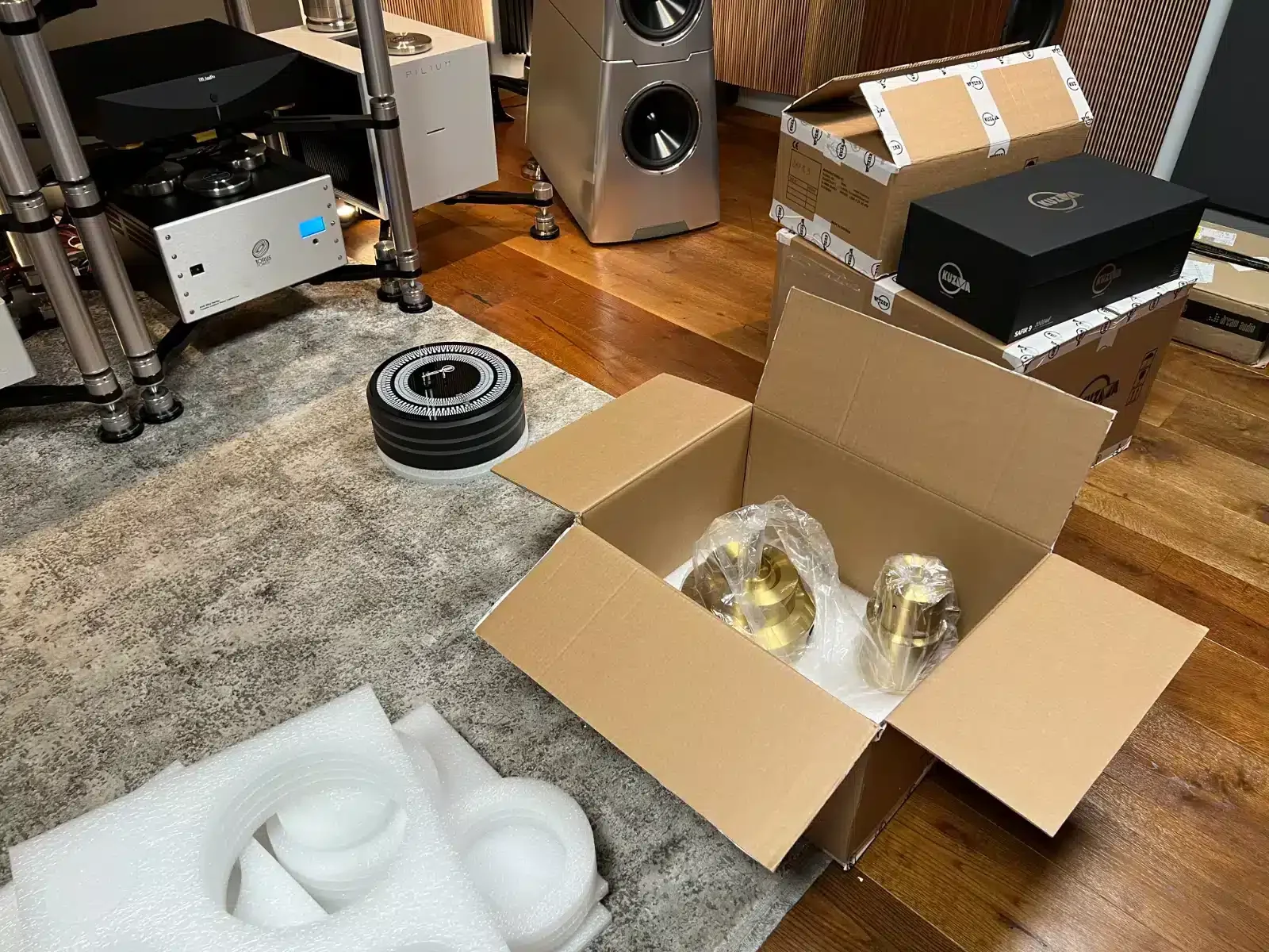 Kuzma DC XL + Safir 9
