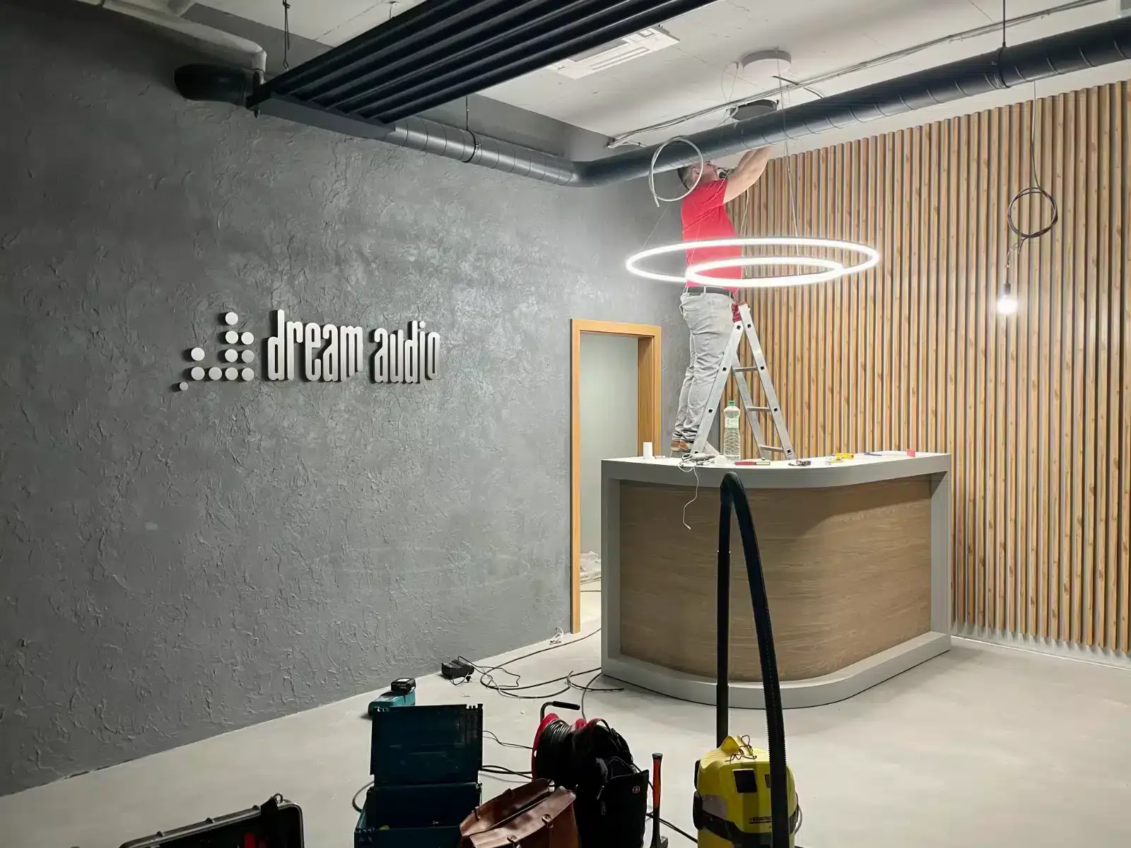 DreamAudio Showroom – Baubeginn 2021