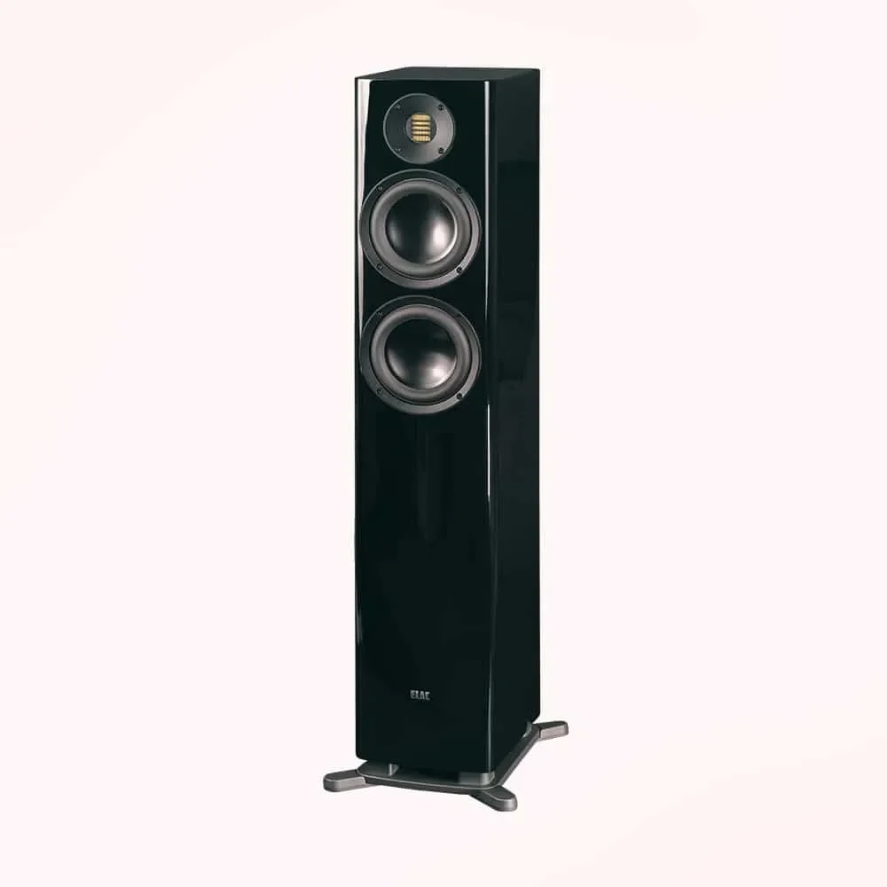 Standlautsprecher Elac Solano FS 287.2 Black high gloss