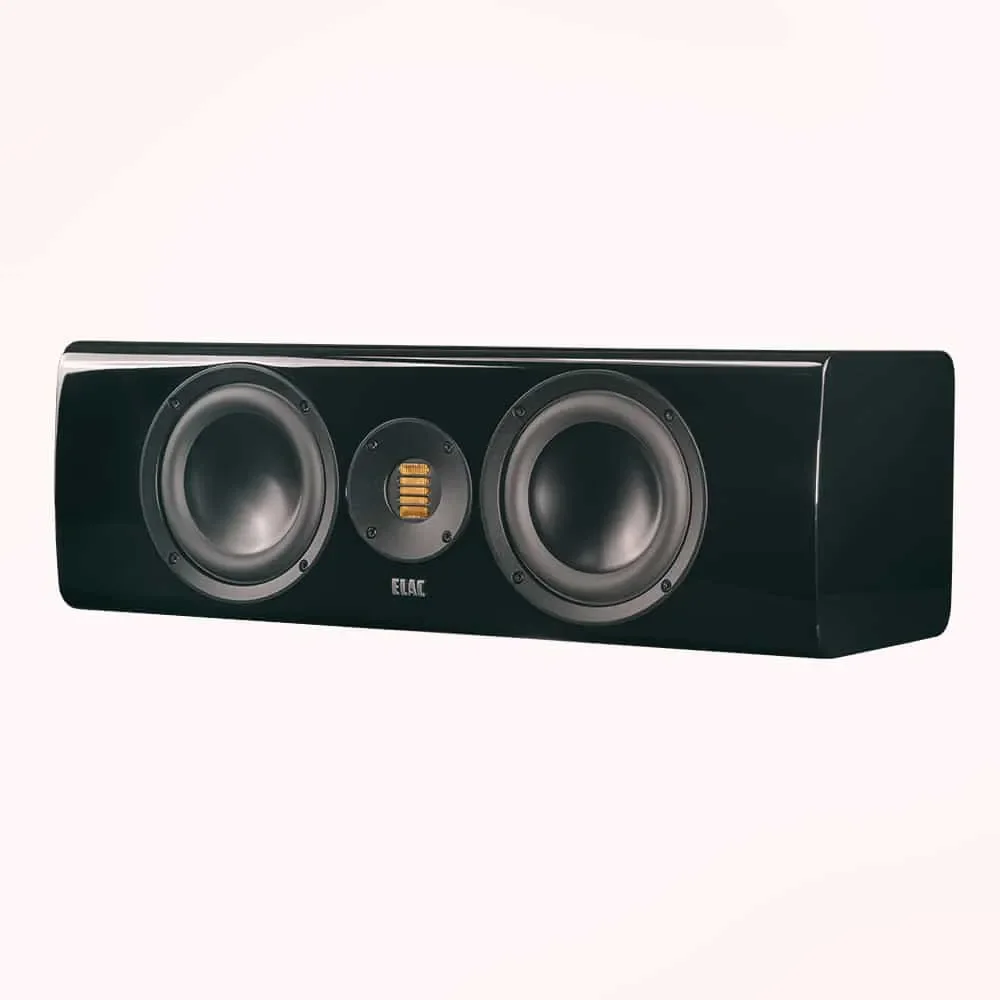 Center Lautsprecher Elac Solano CC 281.2 Black high gloss