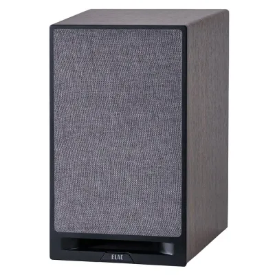 Regallautsprecher Elac Debut Reference DBR62 Black Baffle, Walnut Cabinet