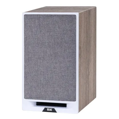 Regallautsprecher Elac Debut Reference DBR62 Black Baffle, Walnut Cabinet