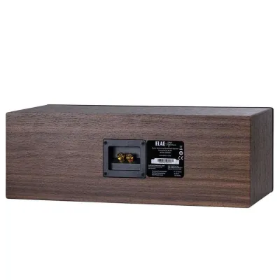 Center Lautsprecher Elac Debut Reference DCR52 Black Baffle, Walnut Cabinet
