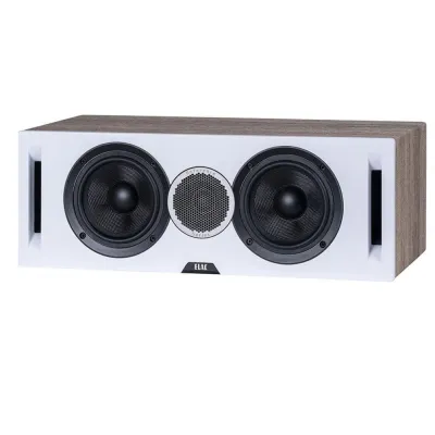 Center Lautsprecher Elac Debut Reference DCR52 Black Baffle, Walnut Cabinet