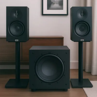 Subwoofer Elac DS123-BK Black Ash Vinyl