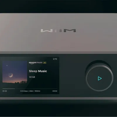 Integrierter Verstärker WiiM WiiM Amp Ultra Silver