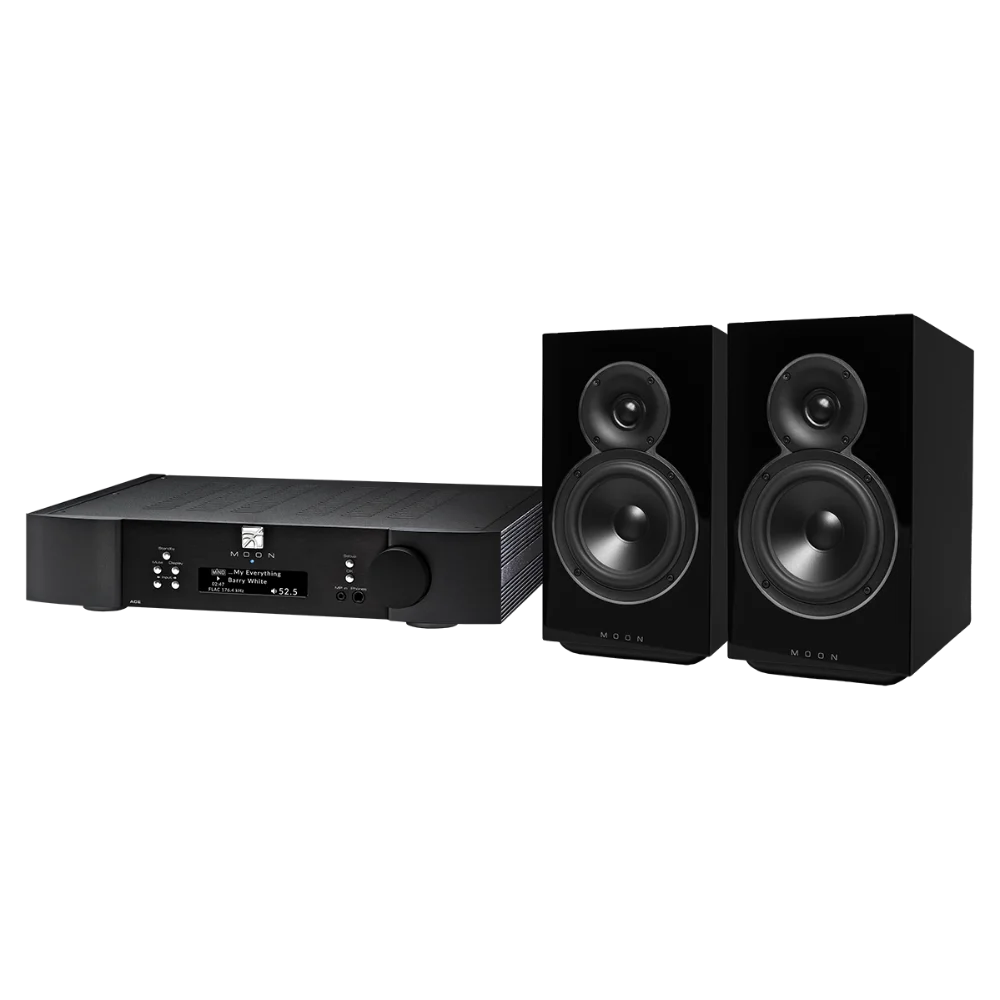 All-in-One Player MOON by Simaudio Package Black Voice 22 + Black ACE