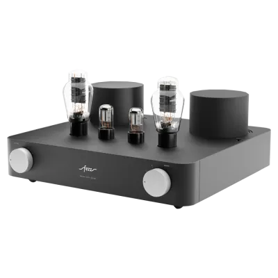 Endstufen Fezz Audio Mira Ceti 300B Mono Power Amplifiers Black Ice