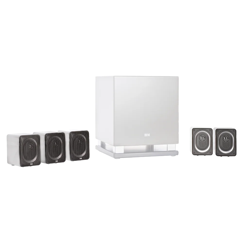 Bookshelf speaker Elac Cinema 30 White