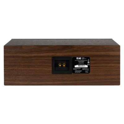 Center speaker Elac Debut Reference DCR52 Black Baffle, Walnut Cabinet