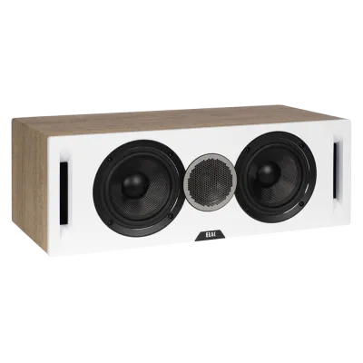 Center speaker Elac Debut Reference DCR52 Black Baffle, Walnut Cabinet