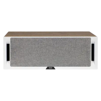 Center speaker Elac Debut Reference DCR52 Black Baffle, Walnut Cabinet