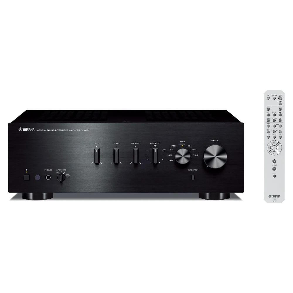 Integrovaný zosilňovač Yamaha A-S301 Black