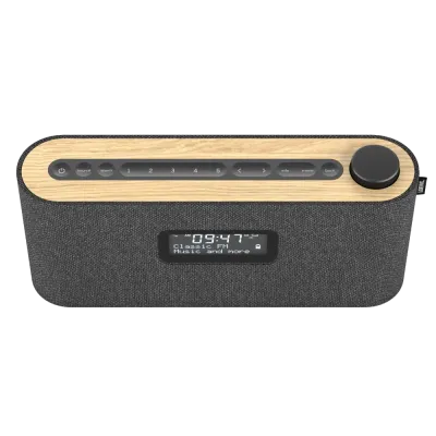 DAB+ player Loewe radio.frequency Basalt Grey & Pure Oak