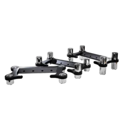 Audio Rack Chord Electronics Choral stand system with integra legs Silver
