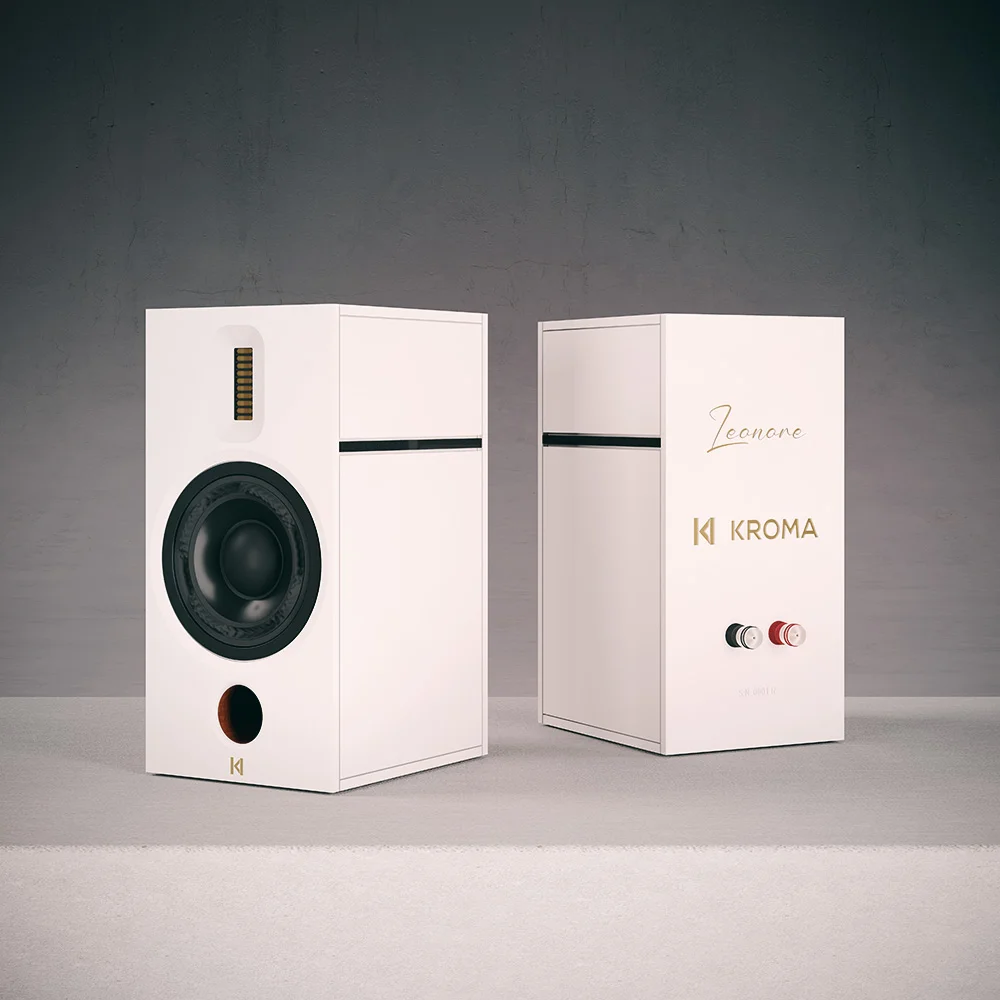 Regallautsprecher Kroma Atelier Leonore Krion White