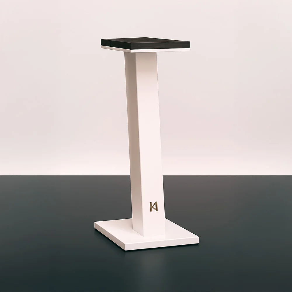 Lautsprecherständer Kroma Atelier Leonore Stands Krion White