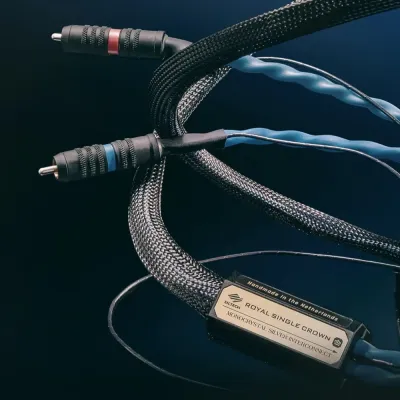 Plattenspielerkabel Siltech Royal Single Crown IC Phono