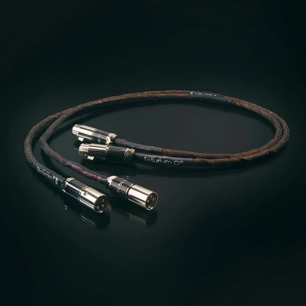 Analoge Kabel Tellurium Q Statement II XLR