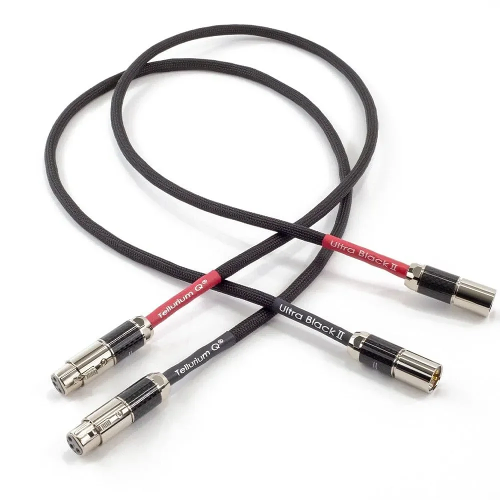 Analoge Kabel Tellurium Q Ultra Black II XLR