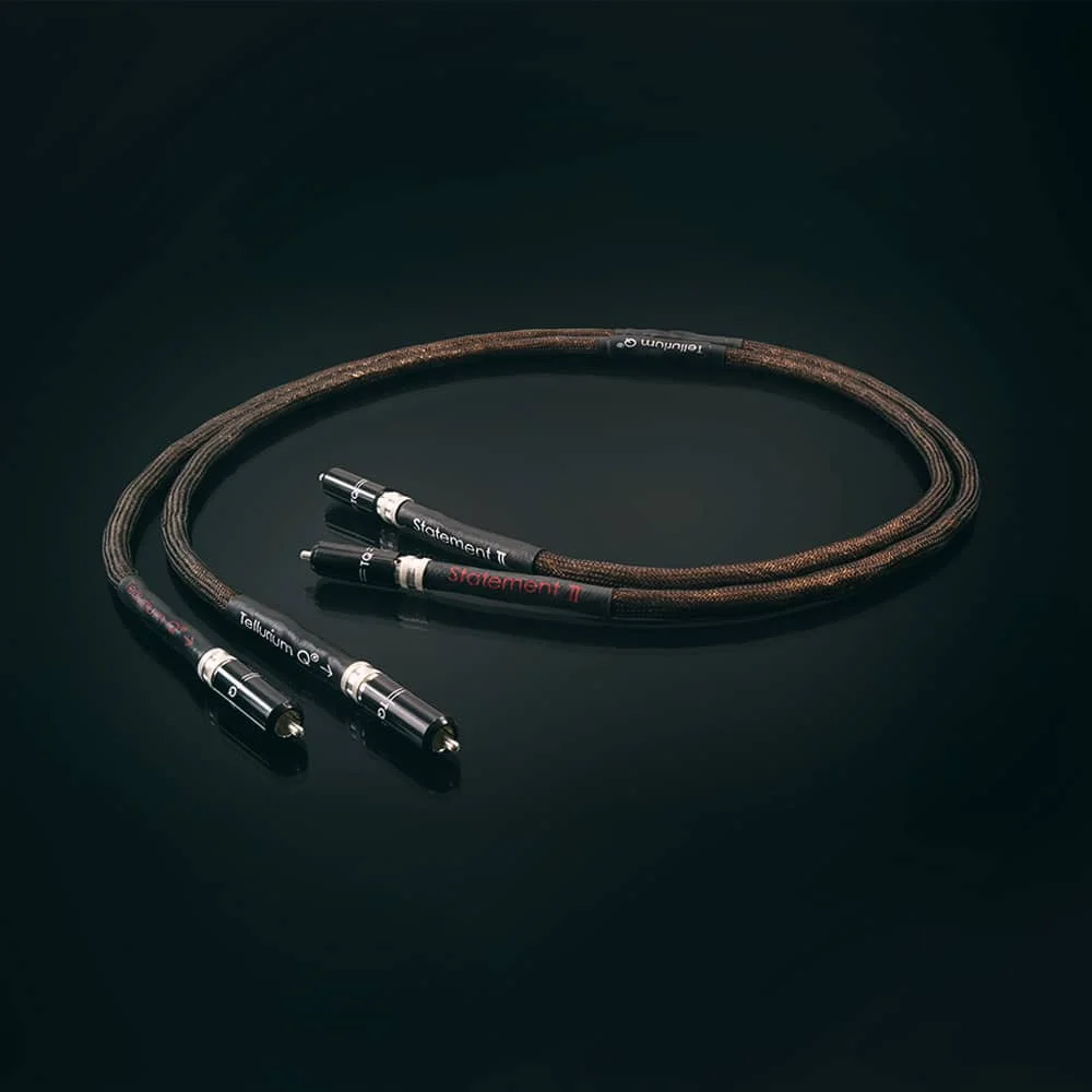 Analoge Kabel Tellurium Q Statement II RCA