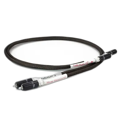 Analoge Kabel Tellurium Q Silver Diamond RCA