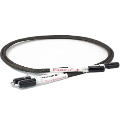 Analoge Kabel Tellurium Q Silver Diamond RCA