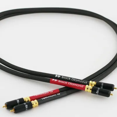 Analoge Kabel Tellurium Q Black Diamond RCA