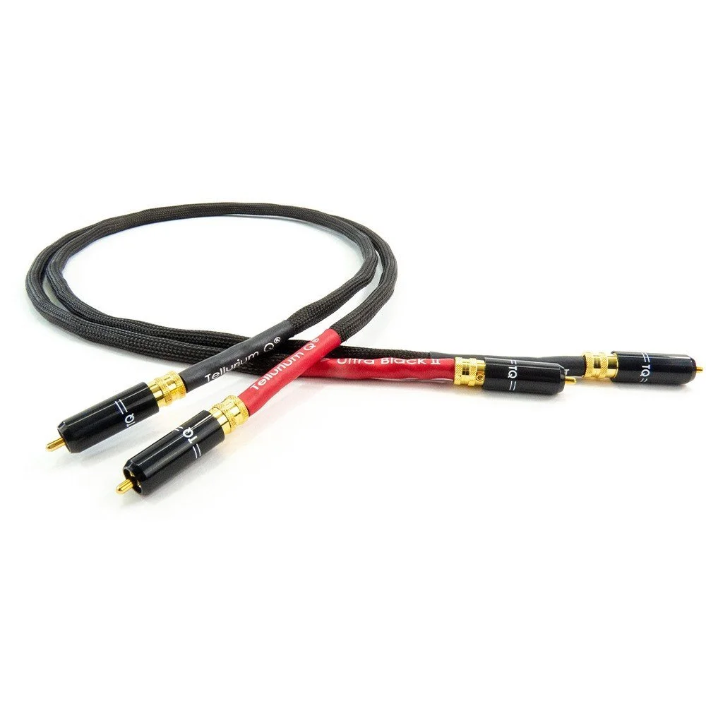 Analoge Kabel Tellurium Q Ultra Black II RCA