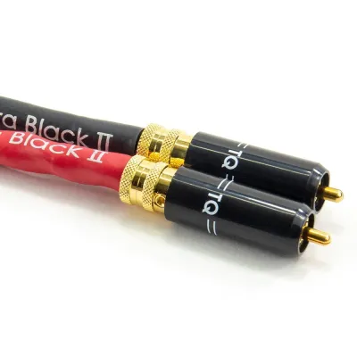 Analoge Kabel Tellurium Q Ultra Black II RCA