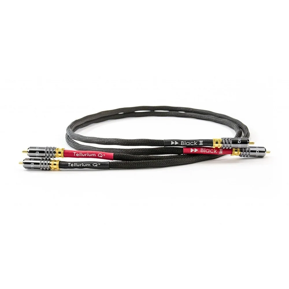 Analoge Kabel Tellurium Q Black II RCA