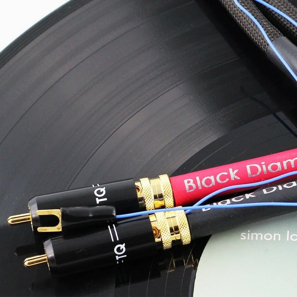 Analoge Kabel Tellurium Q Black Diamond Turntable RCA