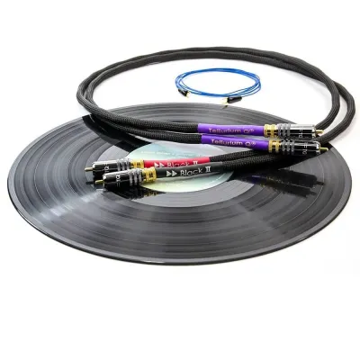 Analoge Kabel Tellurium Q Black II Turntable RCA
