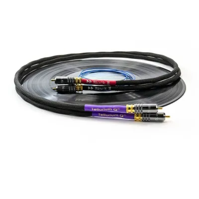 Analoge Kabel Tellurium Q Black II Turntable RCA