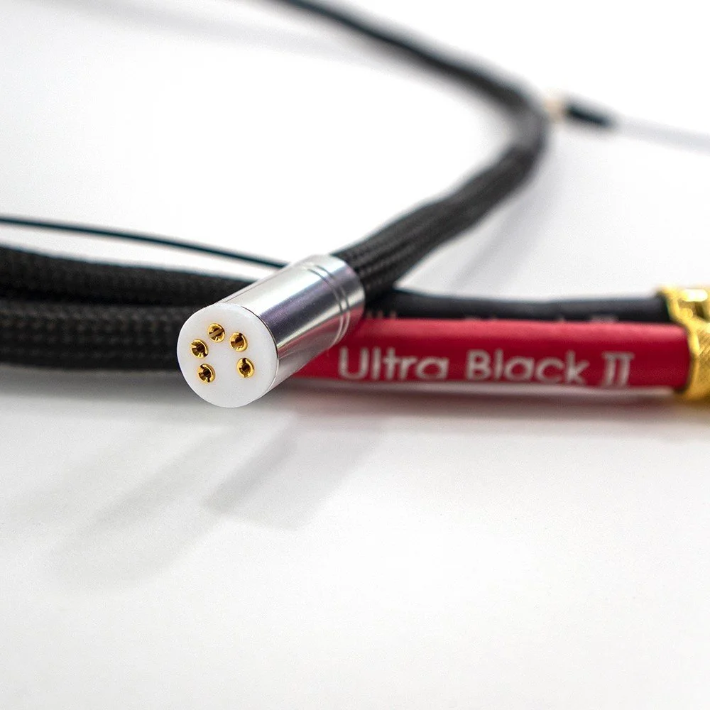 Analoge Kabel Tellurium Q Ultra Black DIN to RCA