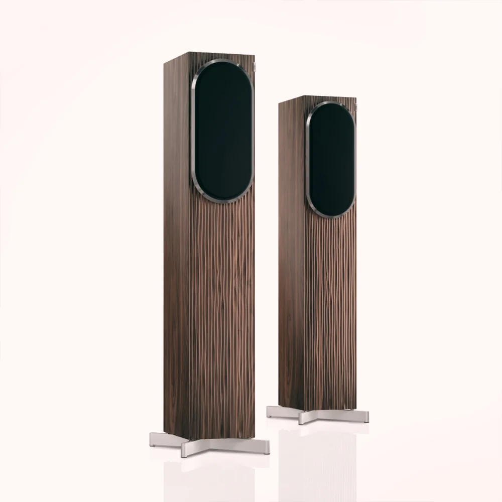 Standlautsprecher Loewe grand inicio Fractal Walnut Titan