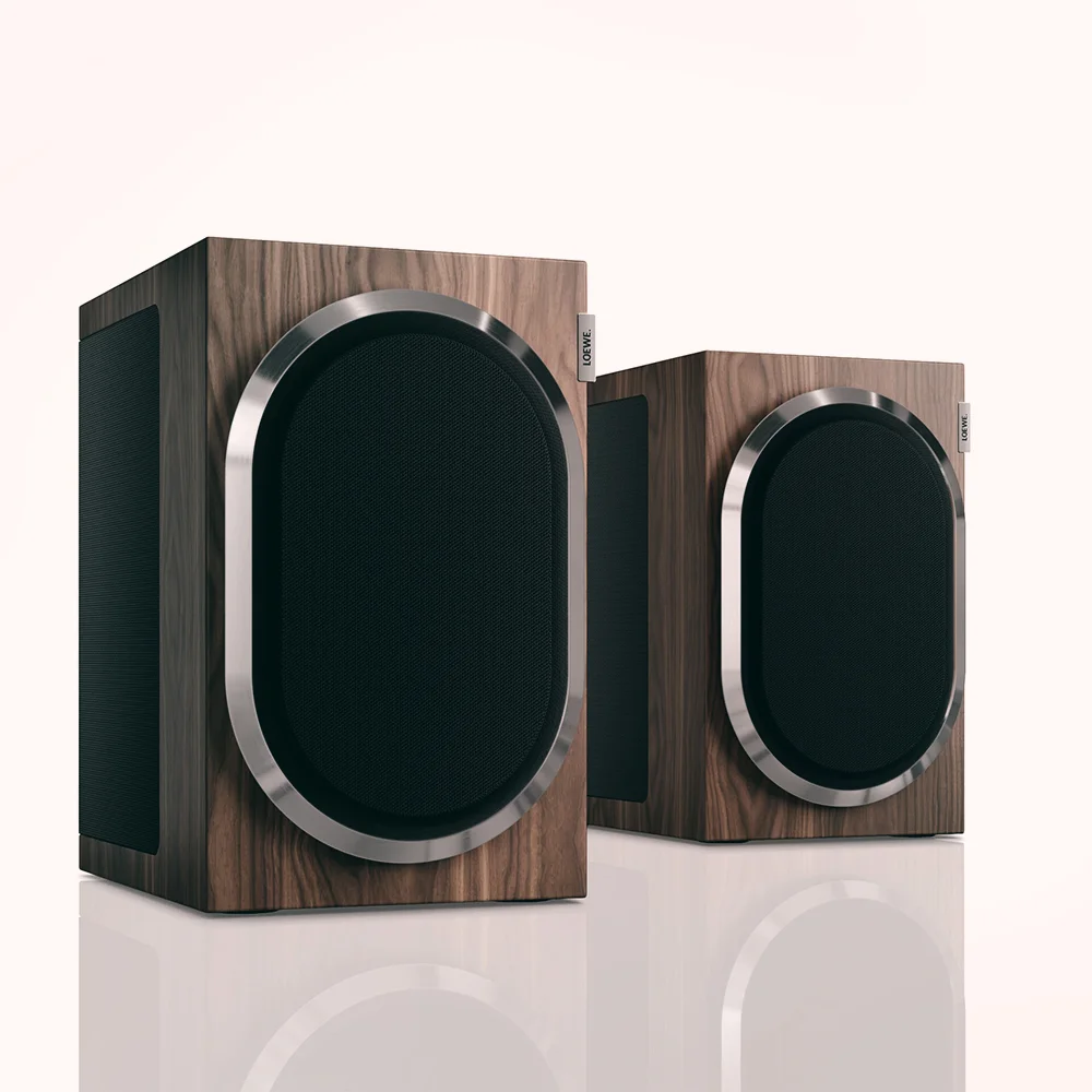 Regallautsprecher Loewe inicio Walnut Titan