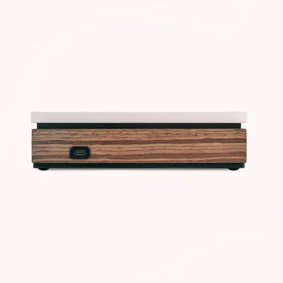 CD Player Ruark Audio R-CD100 CD Player Aluminium + Fused Walnut veneer