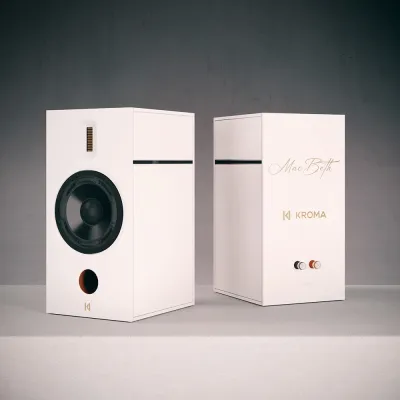 Regallautsprecher Kroma Atelier MacBeth Krion White